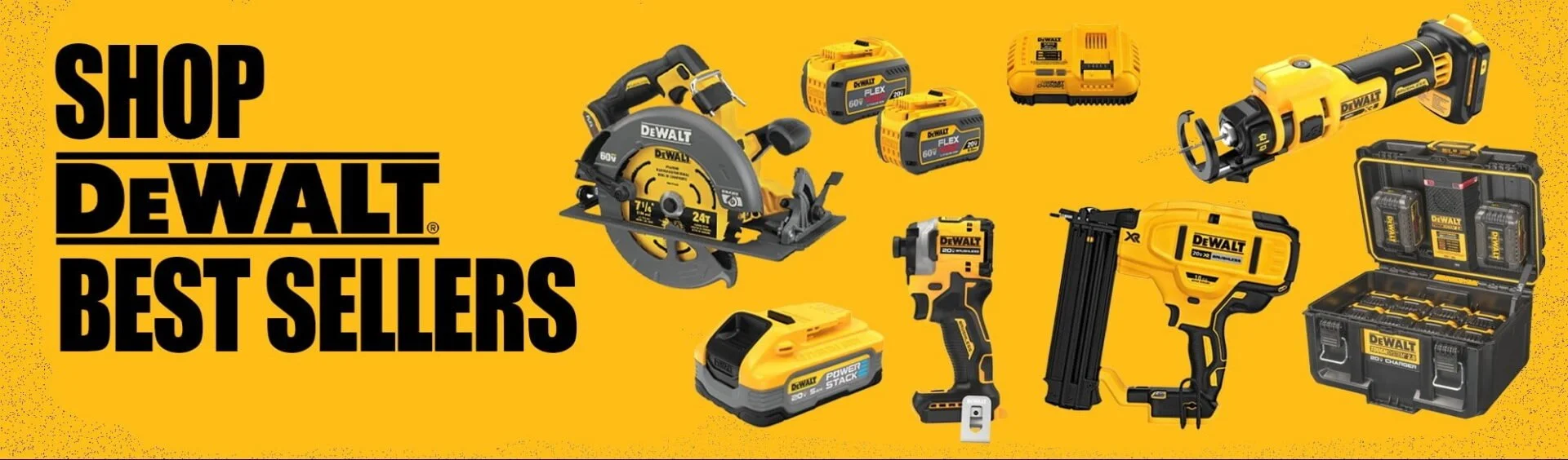 shop dewalt best sellers yellow